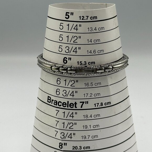 3/$30 Monet Watch Women Silver Tone Round White Dial New Battery 6.5 Inch - Picture 8 of 11